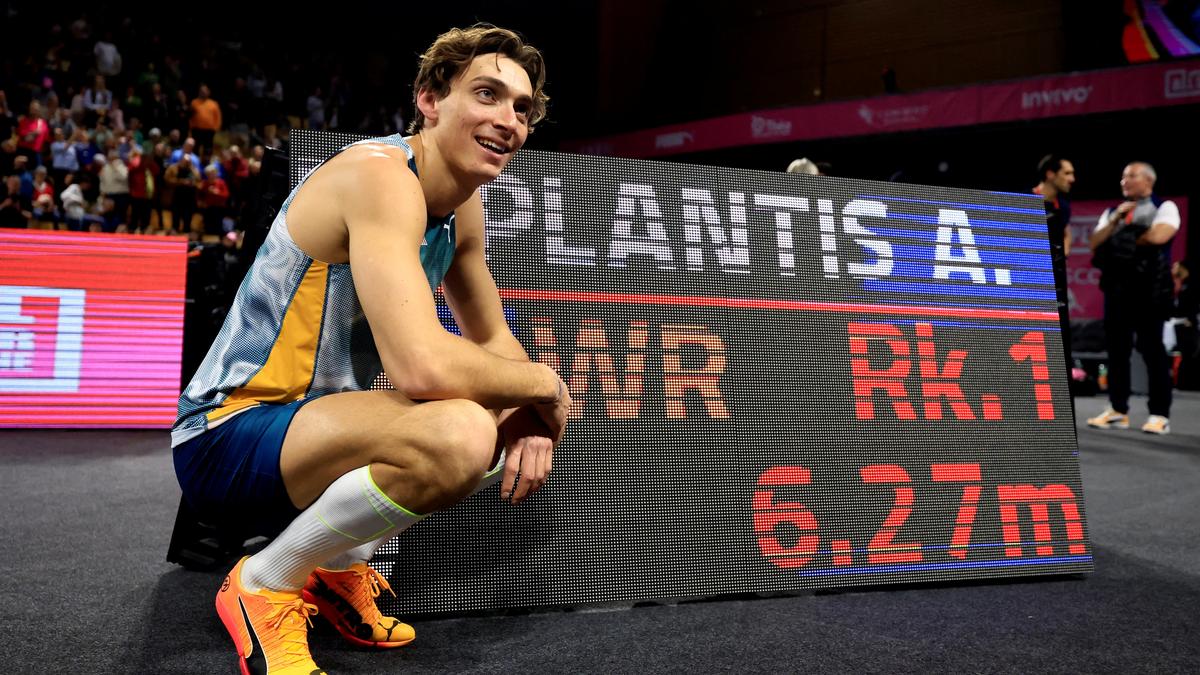 Armand Duplantis breaks pole vault world record for 11th time