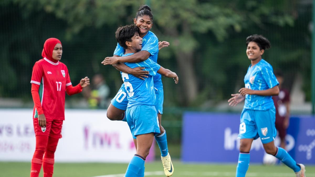 India women’s team thrashes Maldives 14-0 in international friendly