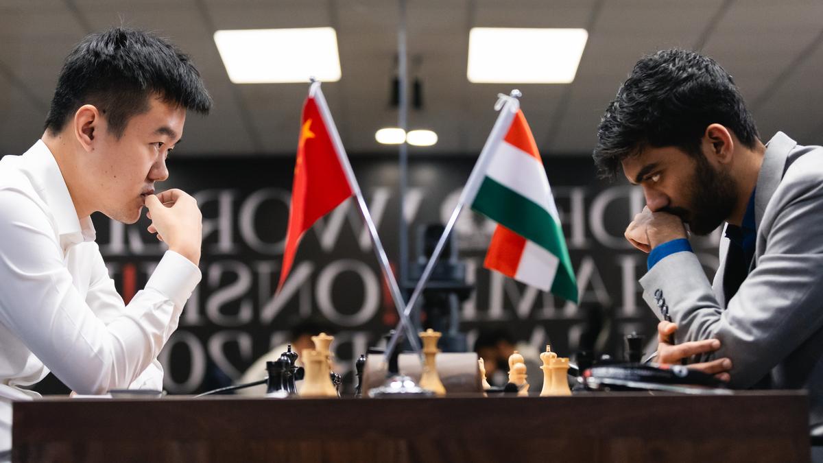 World Chess Championship 2024, Game 5: Gukesh vs Ding Liren fifth round game ends in draw, series levelled at 2.5-2.5