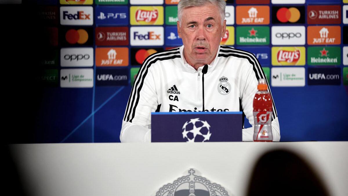 Champions League: Ancelotti urges Real Madrid players to step up against Shakhtar Donetsk