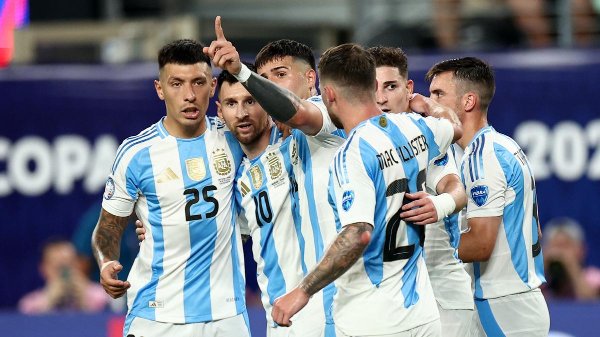 Argentina vs Canada LIVE score, ARG 2-0 CAN, Copa America 2024: Messi, Alvarez goals keep Albiceleste in lead, semifinal match updates