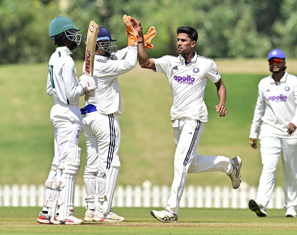 Off-spinner Tanush Kotian picked up a four-wicket haul in the second innings as South Africa A was bundled out 