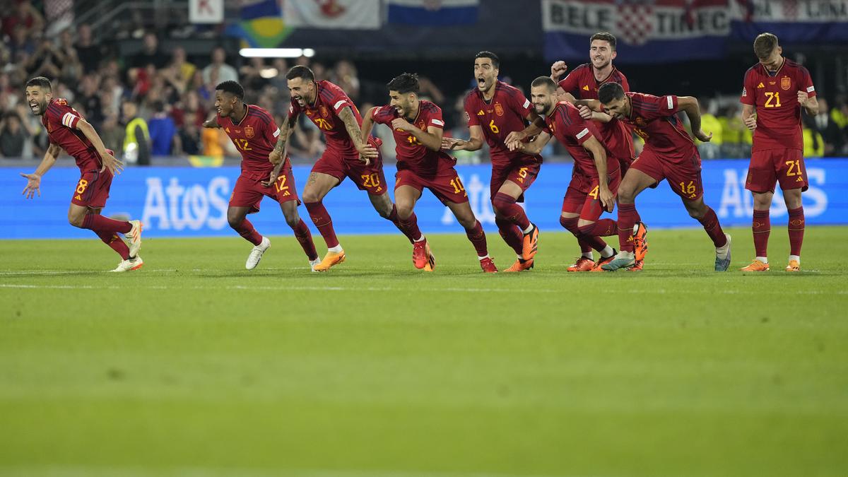 Spain beats Croatia in penalties to clinch UEFA Nations League title