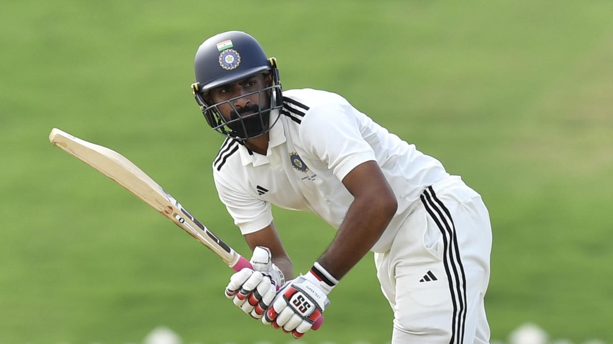 Jagadeesan falls three runs short of double hundred in Duleep Trophy