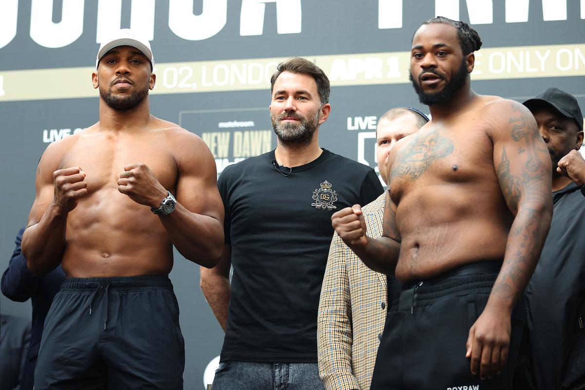 Joshua at heaviest career fighting weight against Franklin