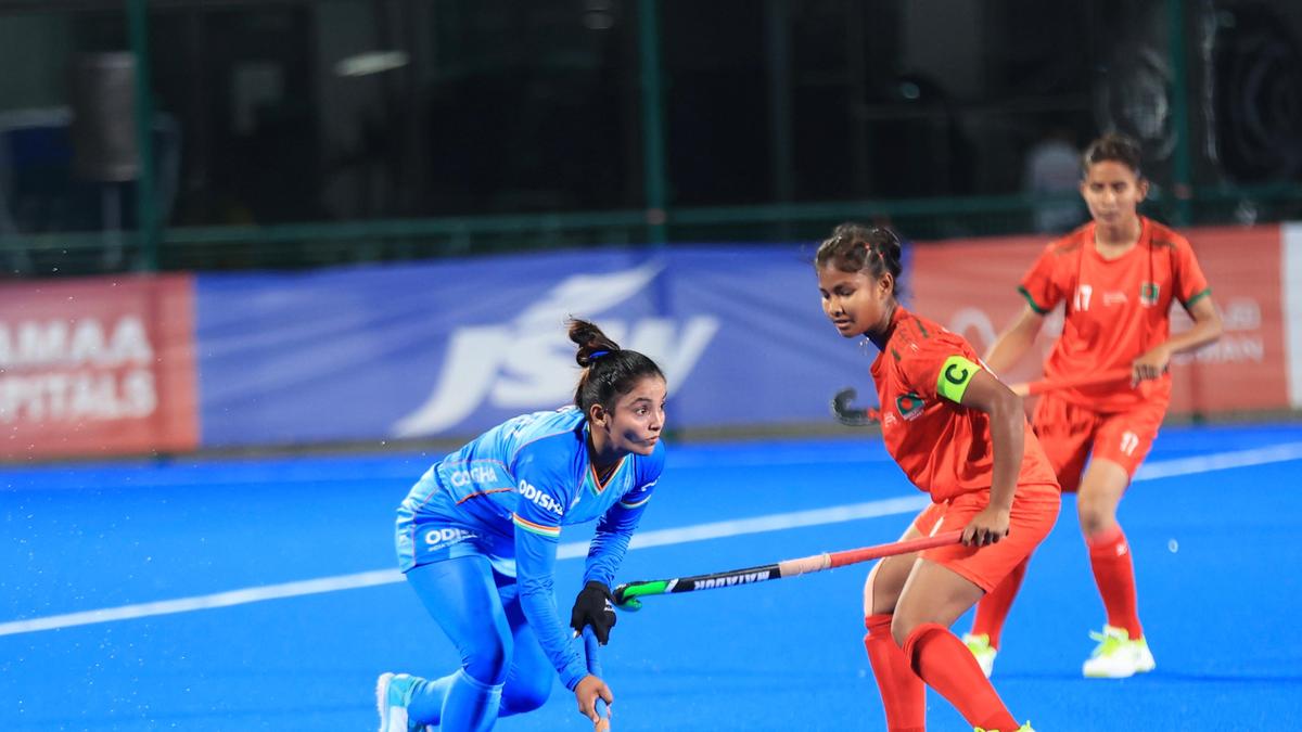 Women’s Junior Asia Cup 2024: India defeats Bangladesh 13-1 in opener