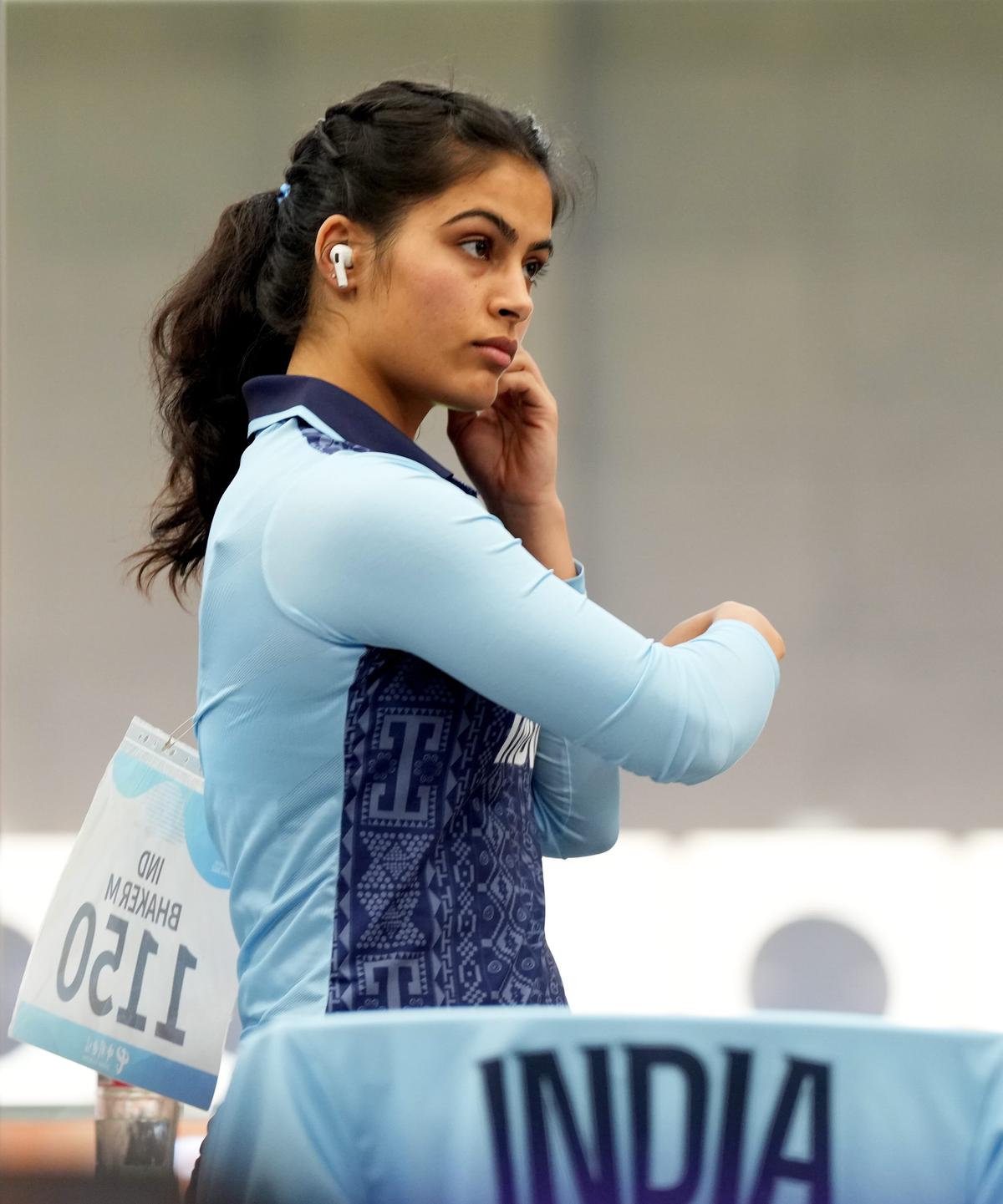 Making the cut: Tokyo Olympian Manu Bhaker finished fifth in the women’s 25m pistol event at the Asian Shooting Championships 2023 in Changwon, the Republic of Korea and in the process, secured a Paris 2024 Olympic quota for India. 