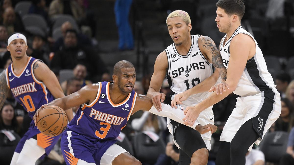 NBA: Chris Paul, Mikal Bridges help Phoenix Suns beat San Antonio Spurs
