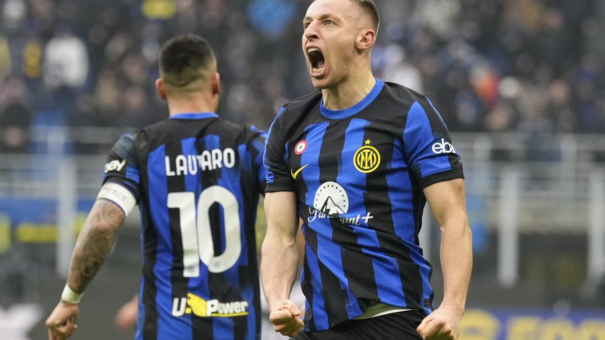 Serie A: Late Frattesi goal gives Inter 2-1 win over Verona in dramatic finish