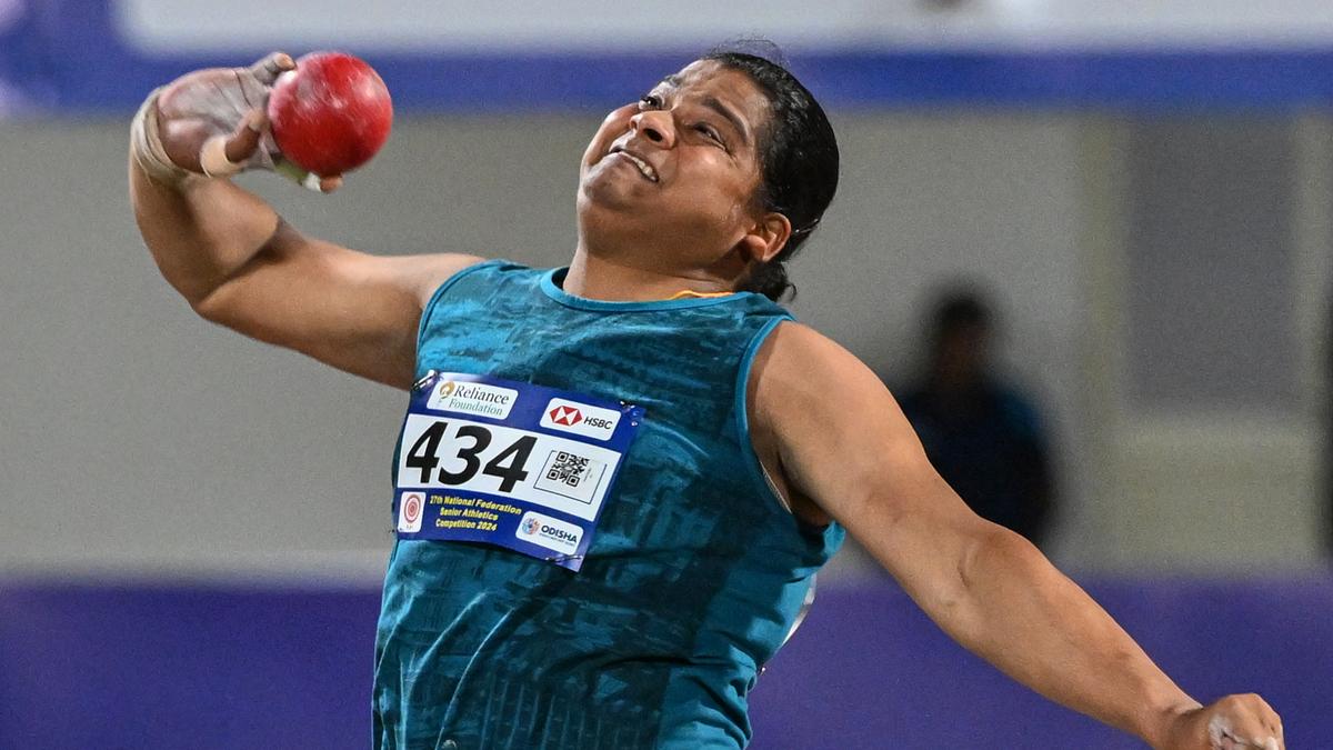 Abha Khatua breaks women’s shot put National Record at Federation Cup 2024