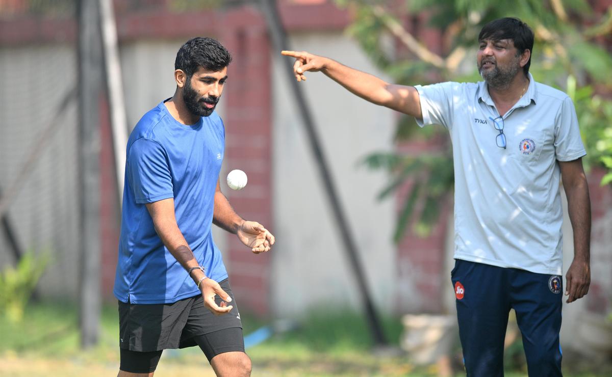 Bumrah had a short but quality stint at the Gujarat College ground on Monday. 