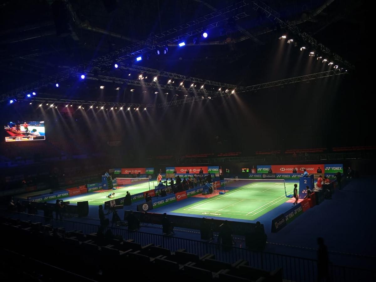 The calibration error in the lighting could not be rectified through the tournament since it would have required further Hawkeye setup changes. 