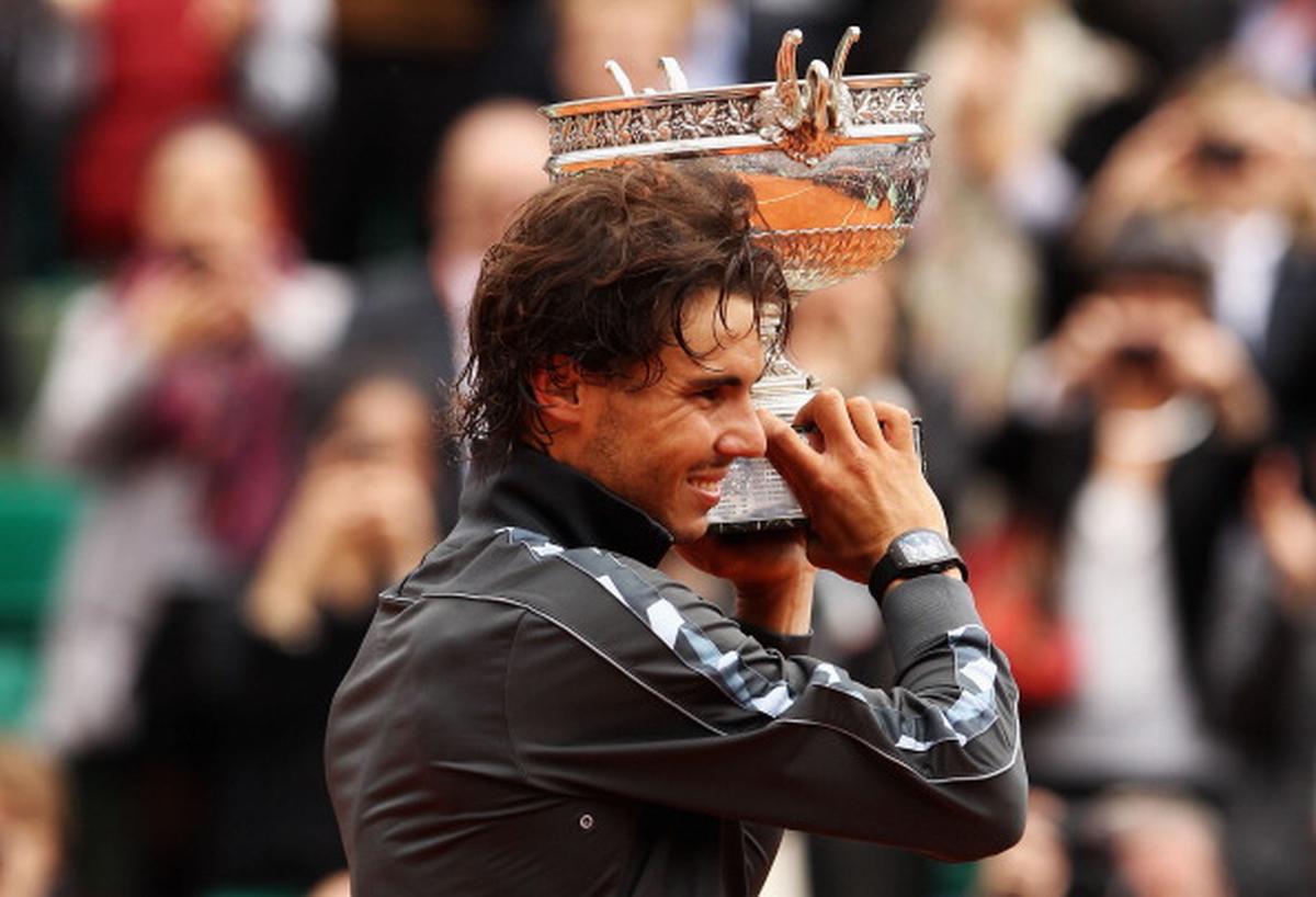 Nadal won a record-breaking 7th French Open title in 2012.