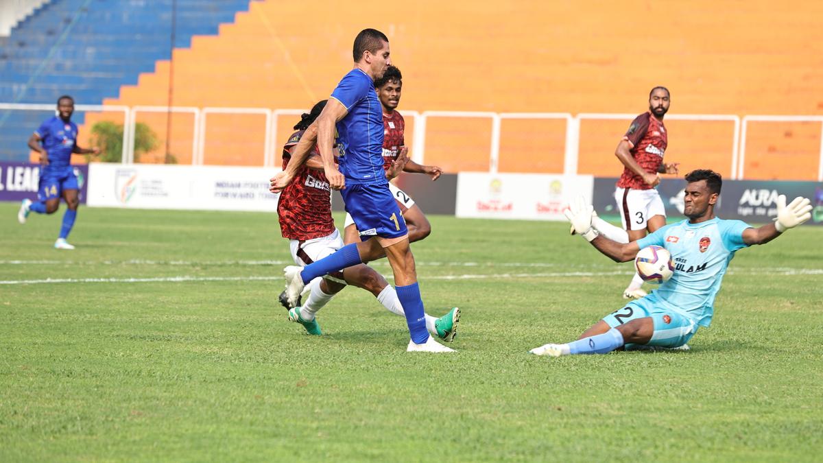 IFL 2025-26: O gol de Fabrice ajuda Sreenidhi a estreitar a vitória por 1 a 0 sobre Gokul Kerala