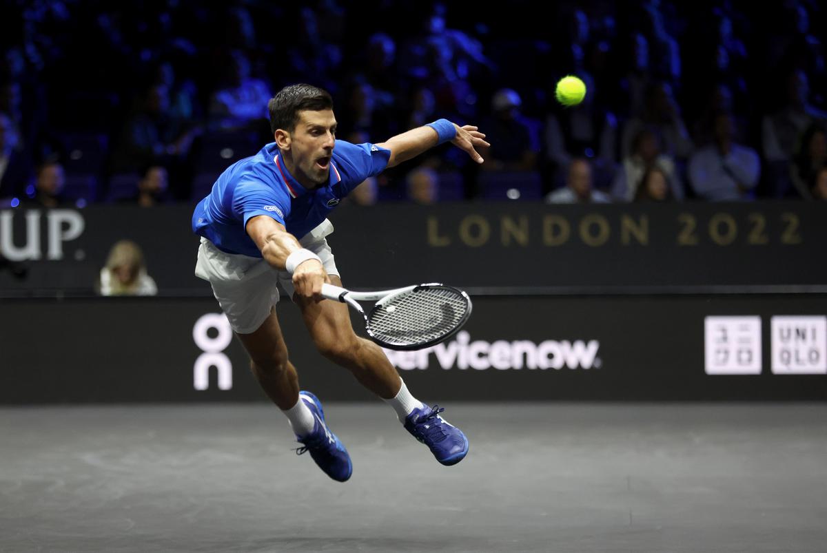 Djokovic Managed wrist issue at Laver Cup, ATP Finals is the goal