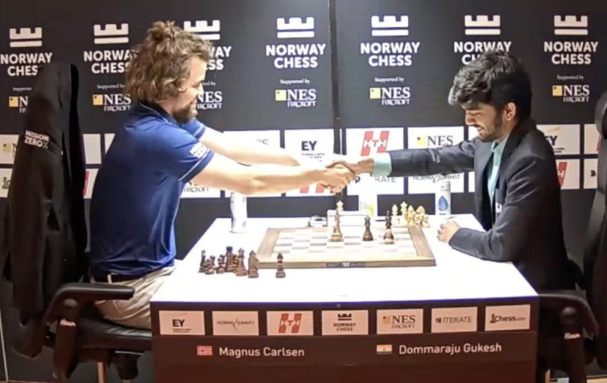 D Gukesh – Magnus Carlsen, FIDE World Cup 2023 1/4 final – LIVE