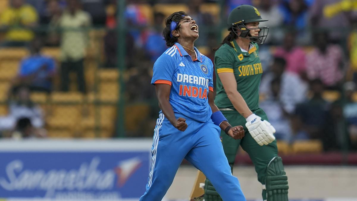 WATCH: Arundhati Reddy clean bowls South Africa’s Tazmin Britz on India ODI debut