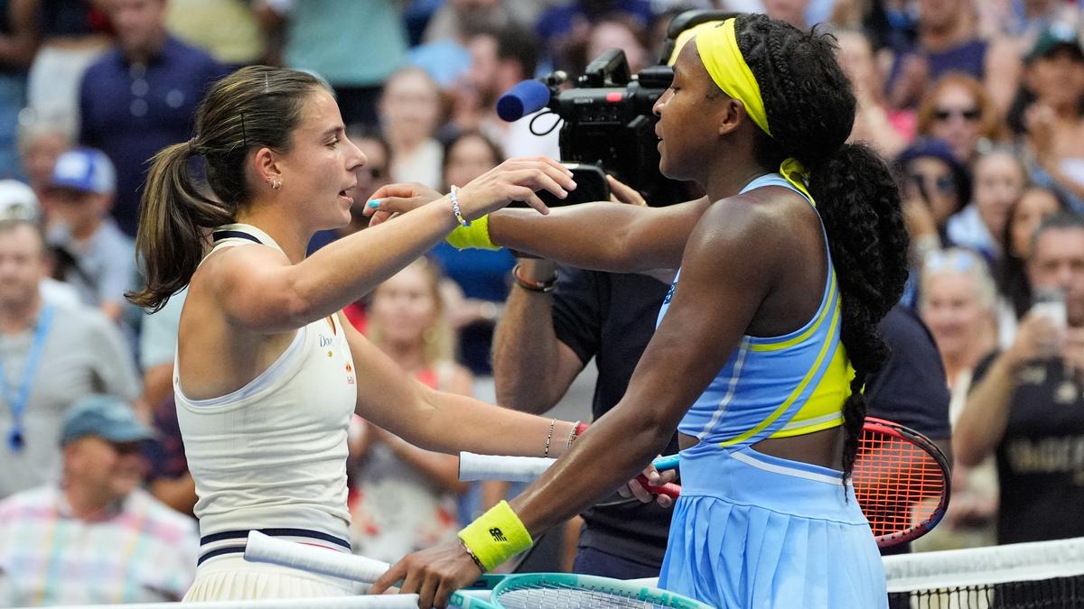 US Open 2024 Defending Champions Coco Gauff ousted by compatriot Emma