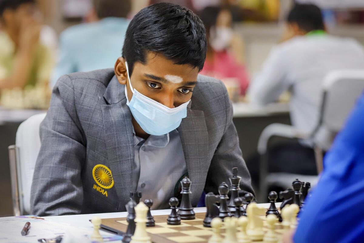Praggnanandhaa impresses against Anand at Tata Steel Chess 