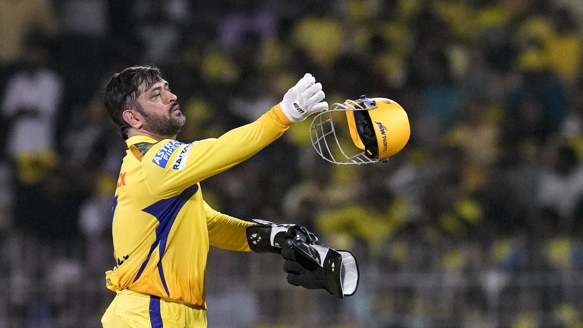 MS Dhoni starts training ahead of IPL 2026