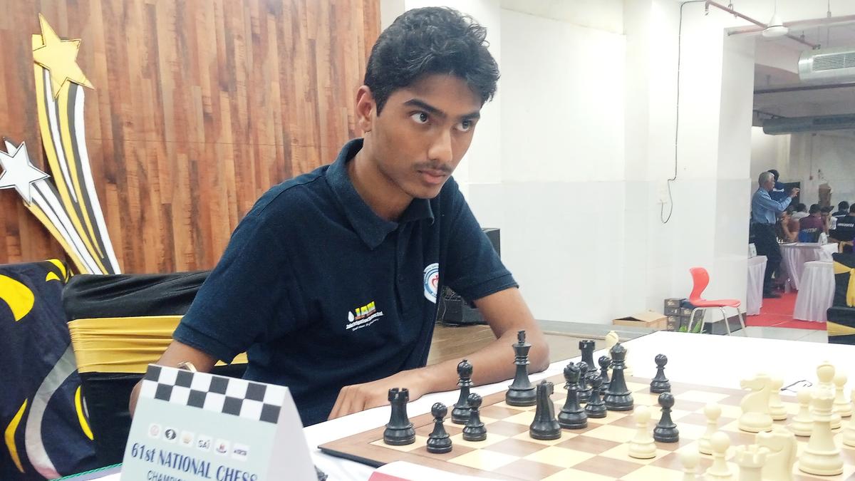 National Chess Championship 2024: Siddhant Gawai takes half-a-point off Abhijeet Gupta; Surya Shekhar continues to lead