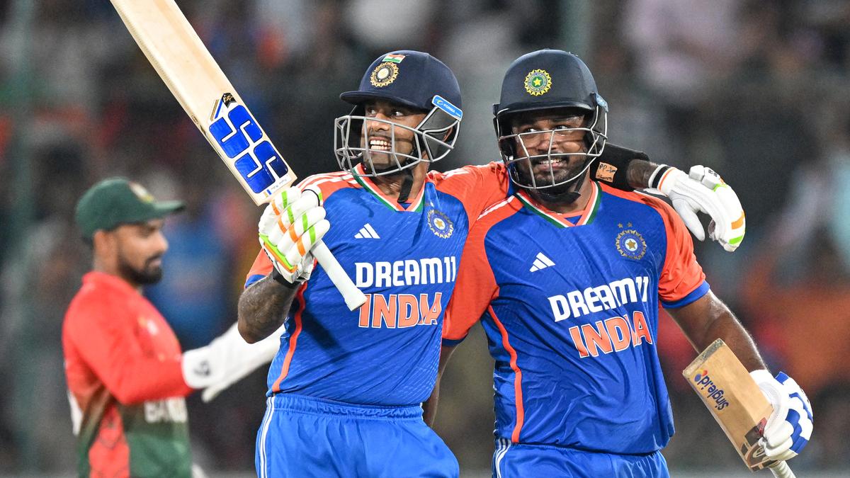 IND vs BAN: Records tumble as Sanju Samson’s maiden T20I century helps India crush Bangladesh