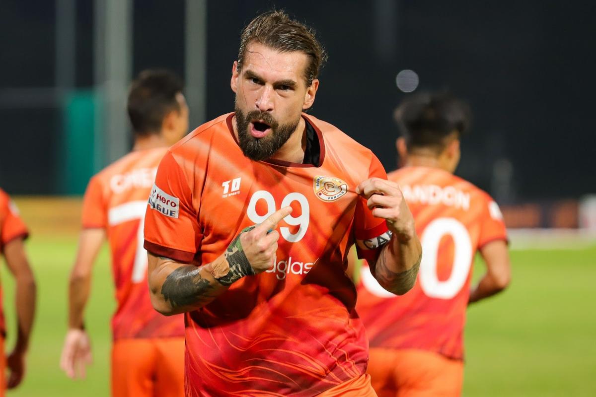 The usual suspect: Luka Majcen has been the club’s most consistent goalscorer, netting 16 times in the I-League last season