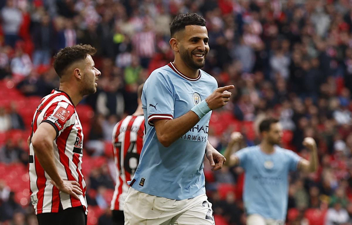 Mahrez aims to finish season on a high with Manchester City success