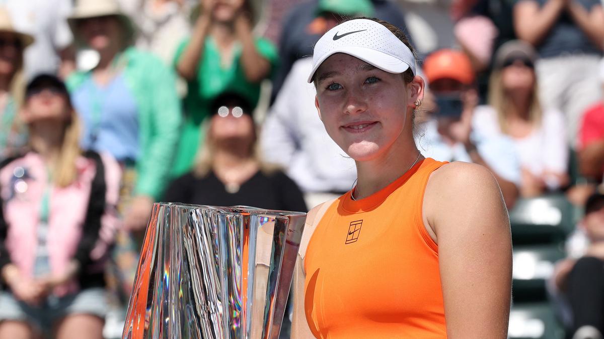 Indian Wells: Andreeva beats top seed Sabalenka to claim title