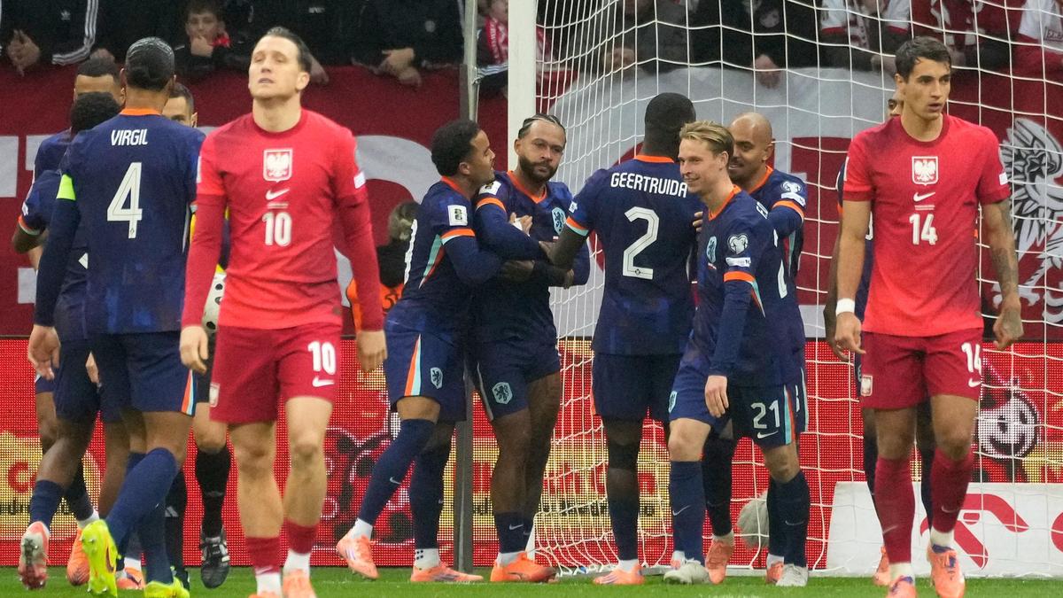Netherlands draws with Poland to move within one point of FIFA World Cup 2026 berth