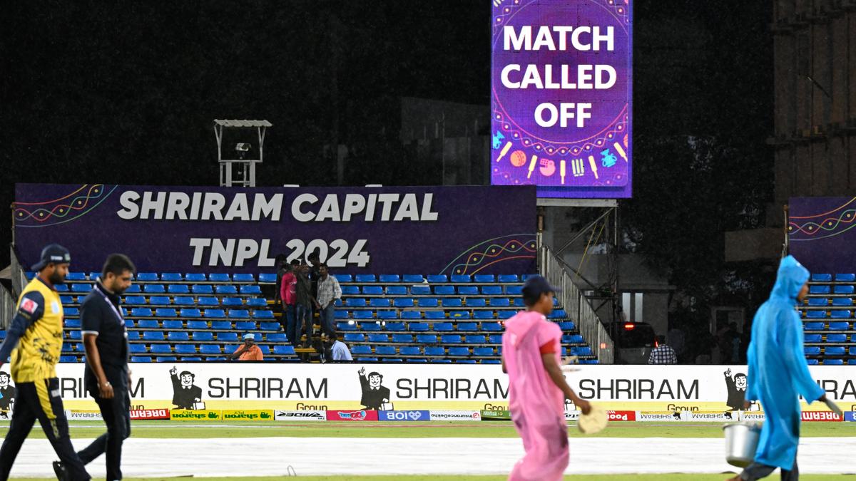 TNPL 2024: Royal Kings, Panthers encounter abandoned due to rain