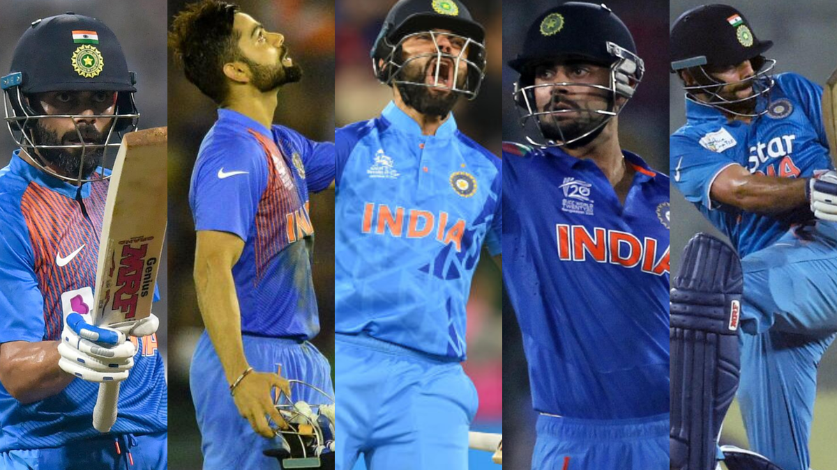 Virat Kohli’s greatest T20I knocks: Mohali 2016 to Melbourne 2022