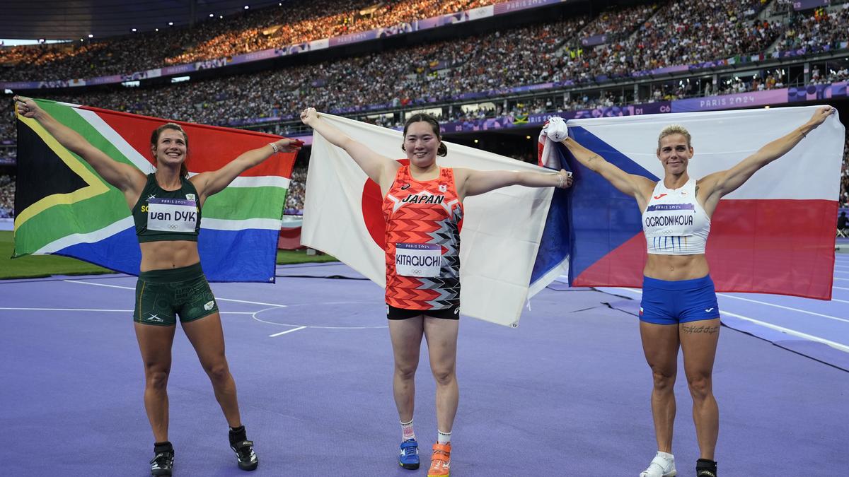 Paris 2024 Olympics Japan’s Kitaguchi wins women’s javelin throw event