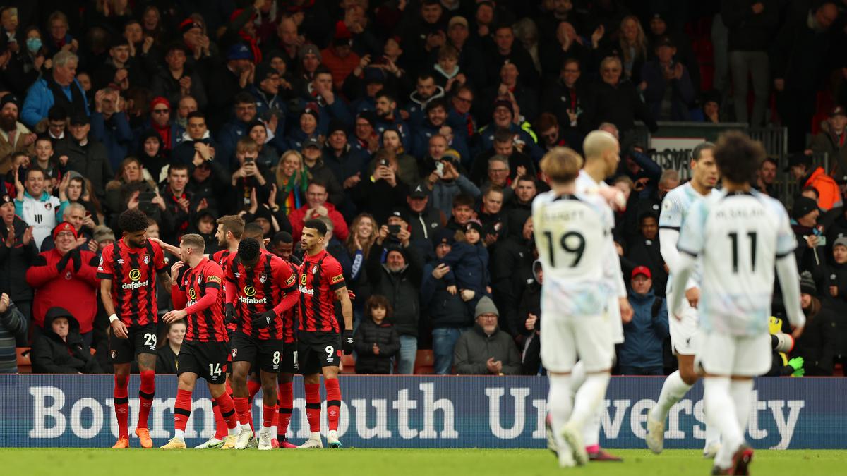 Premier League: Salah misses penalty as Liverpool suffers shock 1-0 loss against Bournemouth