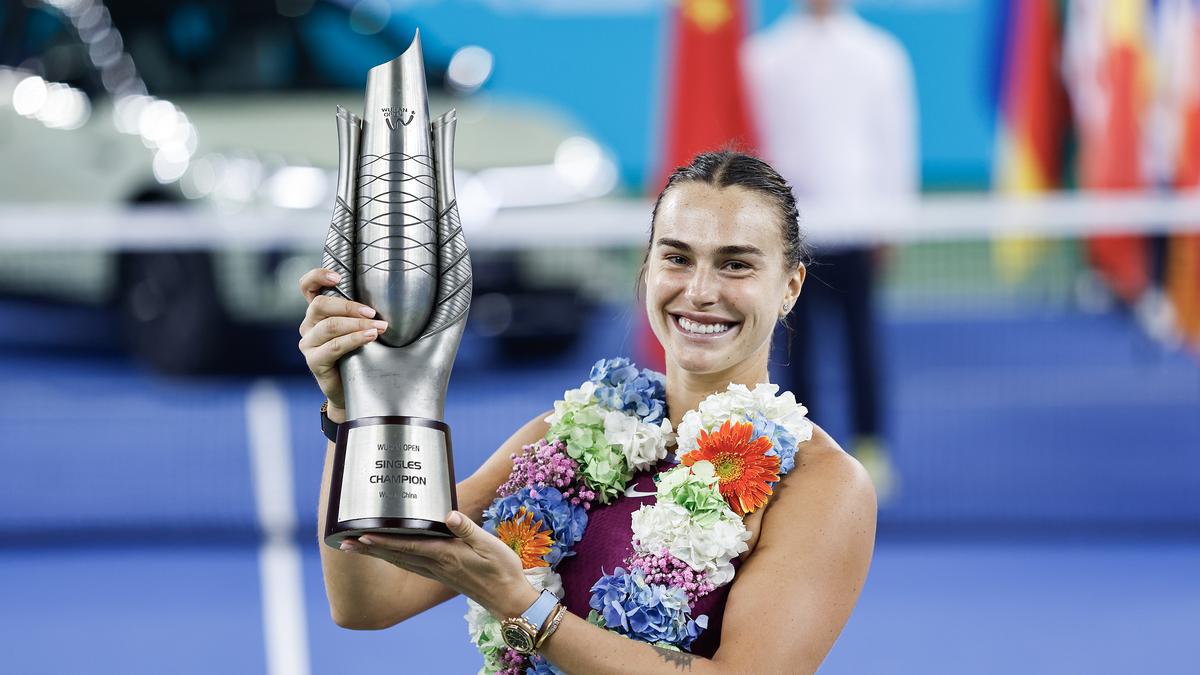 Sabalenka outlasts Zheng to win third Wuhan Open title