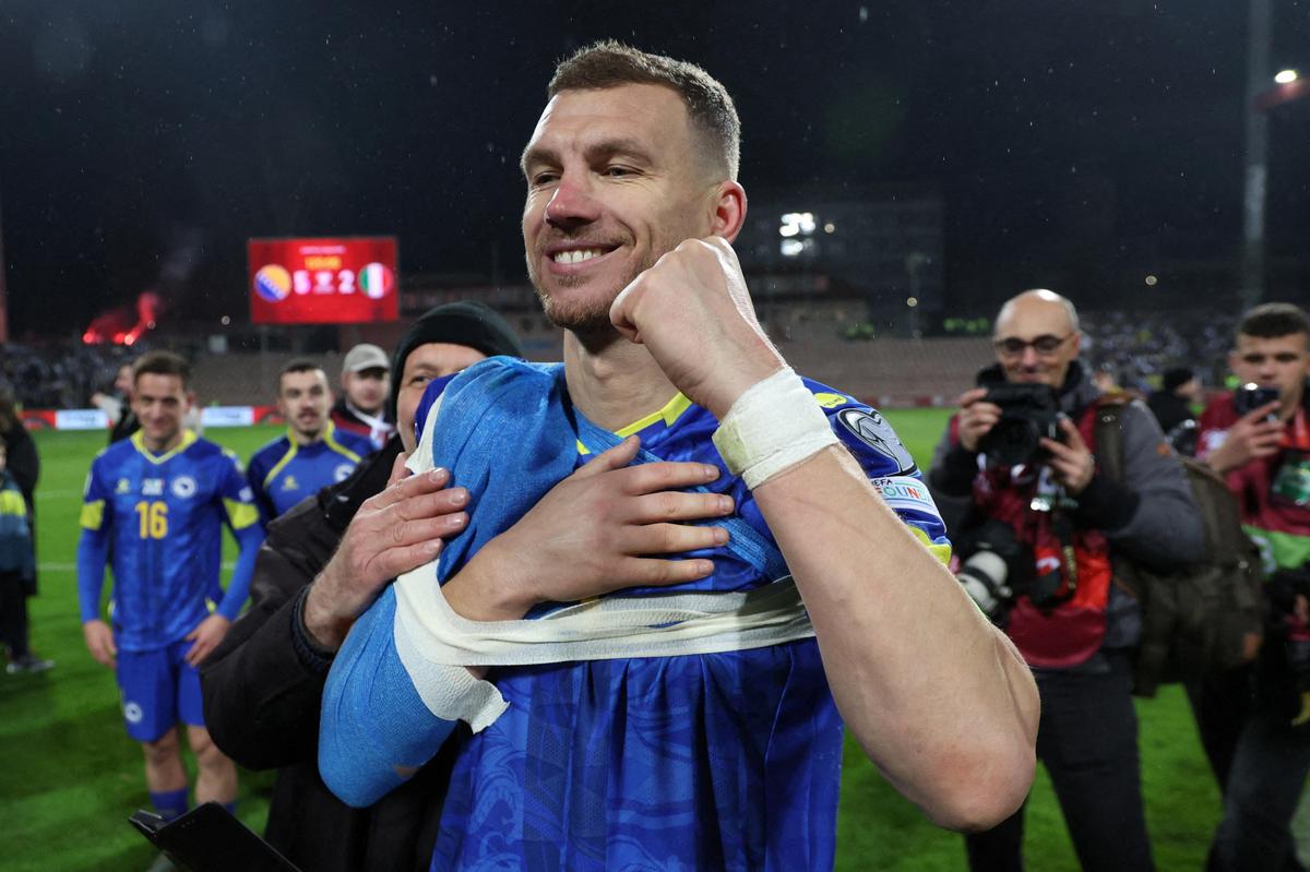 Dzeko declares injury a twist of fate as Bosnia seals World Cup place in shootout - Sportstar