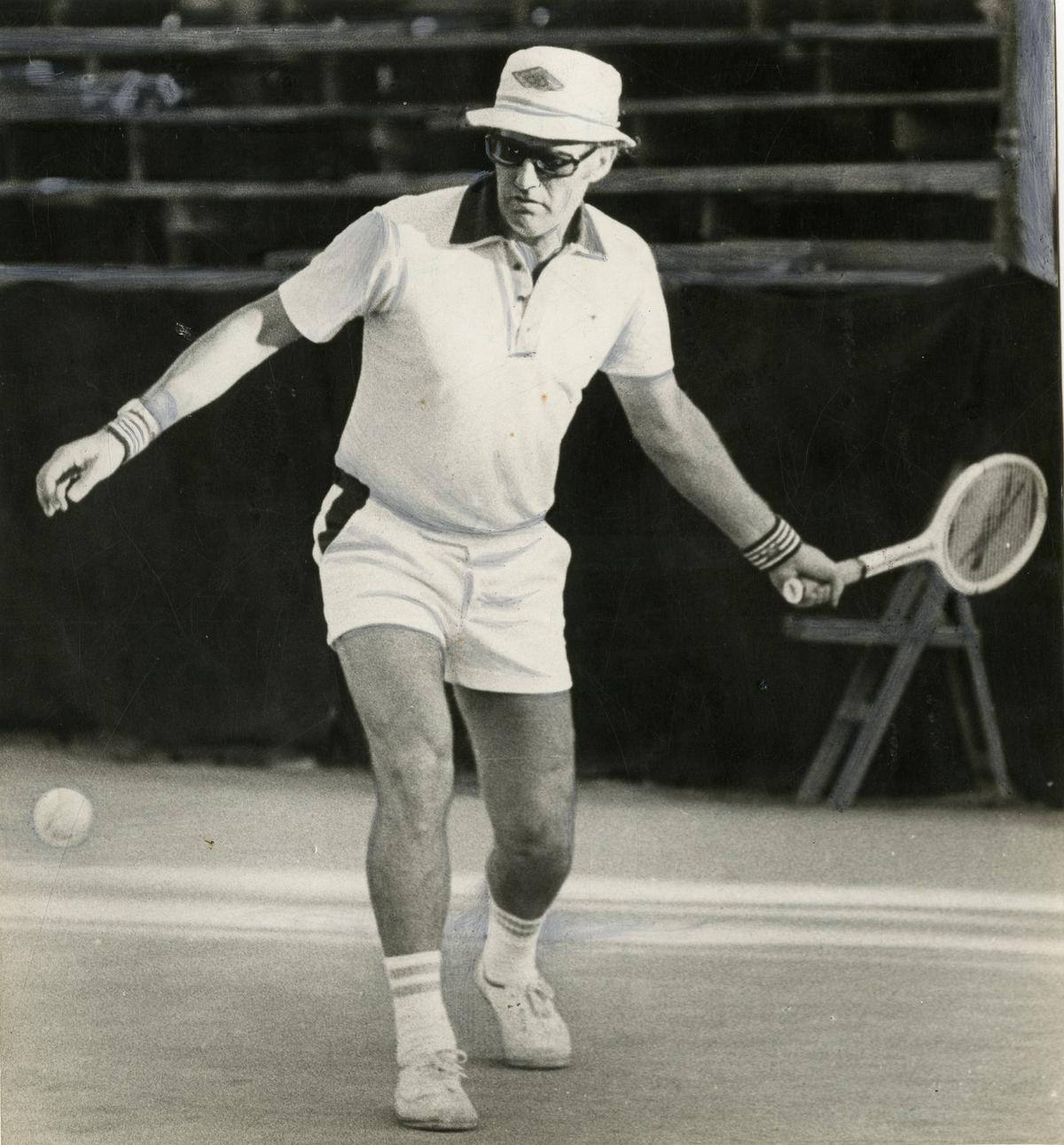 FILE PHOTO: Australian Davis Cup legend Neale Fraser.