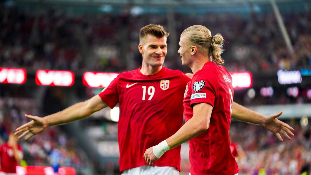 Euro 2024 qualifier: Haaland double fires Norway to 3-1 win over Cyprus