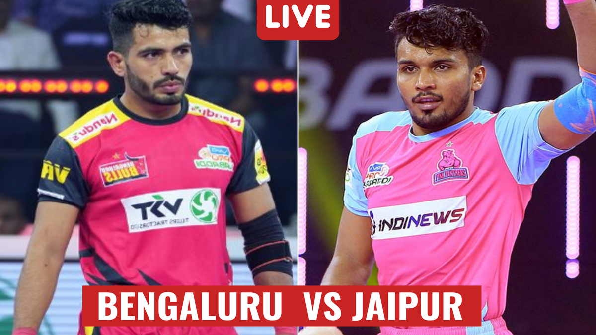 Bengaluru Bulls 25-45 Jaipur Pink Panthers Highlights, Pro Kabaddi 2022: Jaipur displace Puneri from top of points table