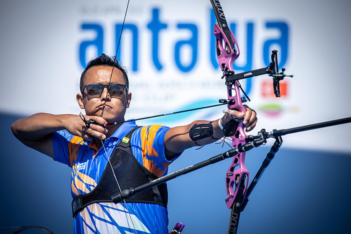 FILE PHOTO: Forty-year-old archer Tarundeep Rai is set to retire from the sport after his fourth and final Olympics in Paris.