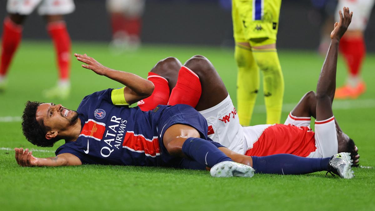 PSG’s Marquinhos sidelined with thigh injury