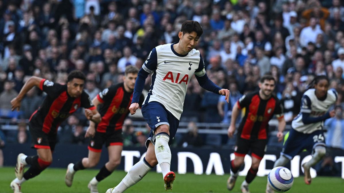 Premier League 2024-25: Bournemouth squanders two-goal lead to draw at Tottenham