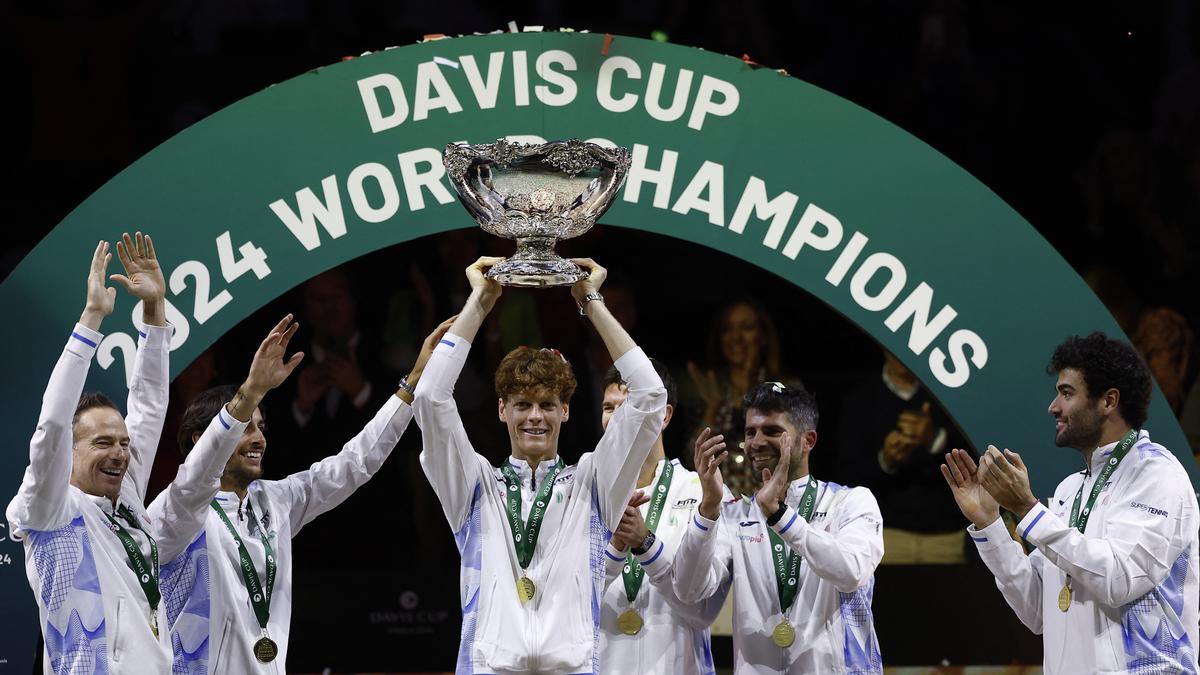 Davis Cup: Jannik Sinner leads Italy past Netherlands for its second consecutive title