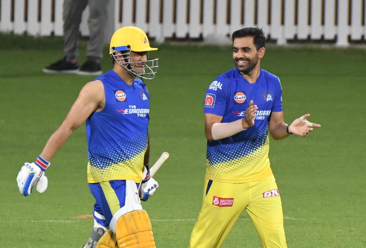 Deepak Chahar on his bond with M.S. Dhoni: “I had a great time under him at CSK, and even though we’ll be on opposite sides now, I’ll catch up with him before the season begins.”