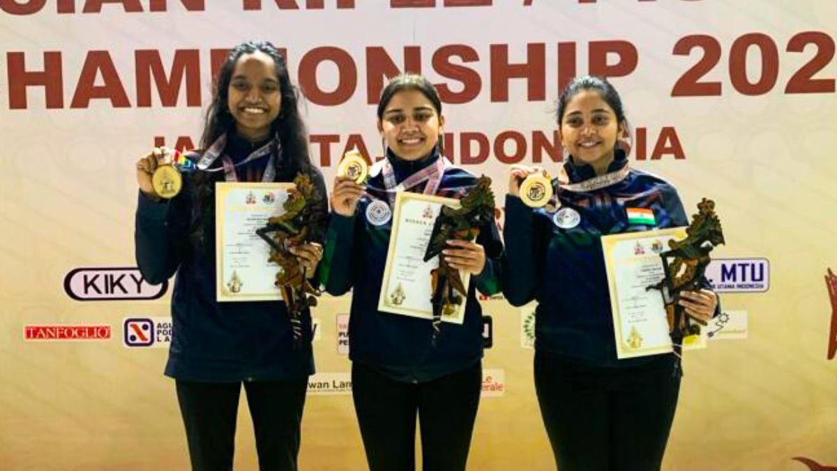 Shooters Nancy, Elavenil win air rifle gold, silver at Asia Olympic Qualifiers