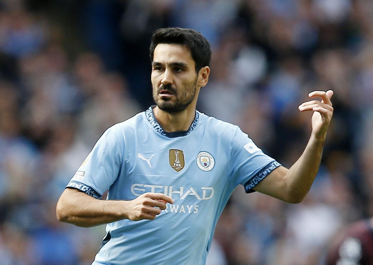 Manchester City’s Ilkay Gundogan.