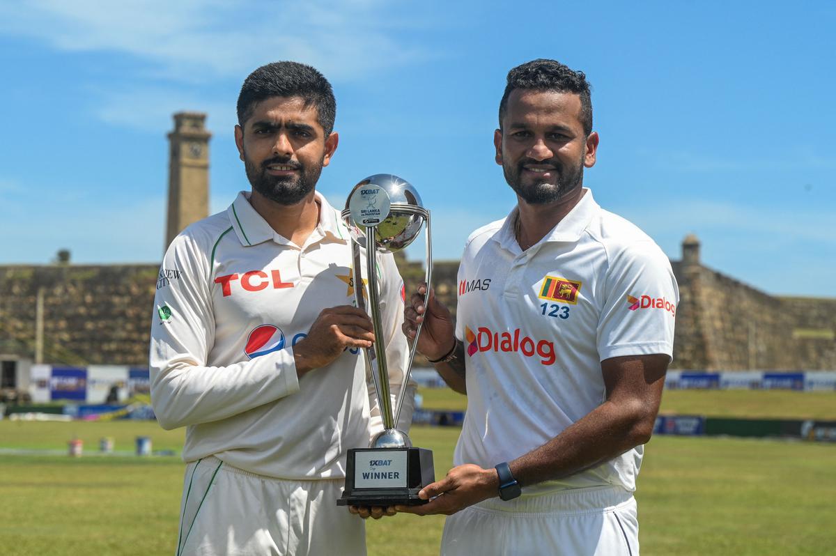 Maheesh Theekshana of Sri Lanka poses for a photograph prior to