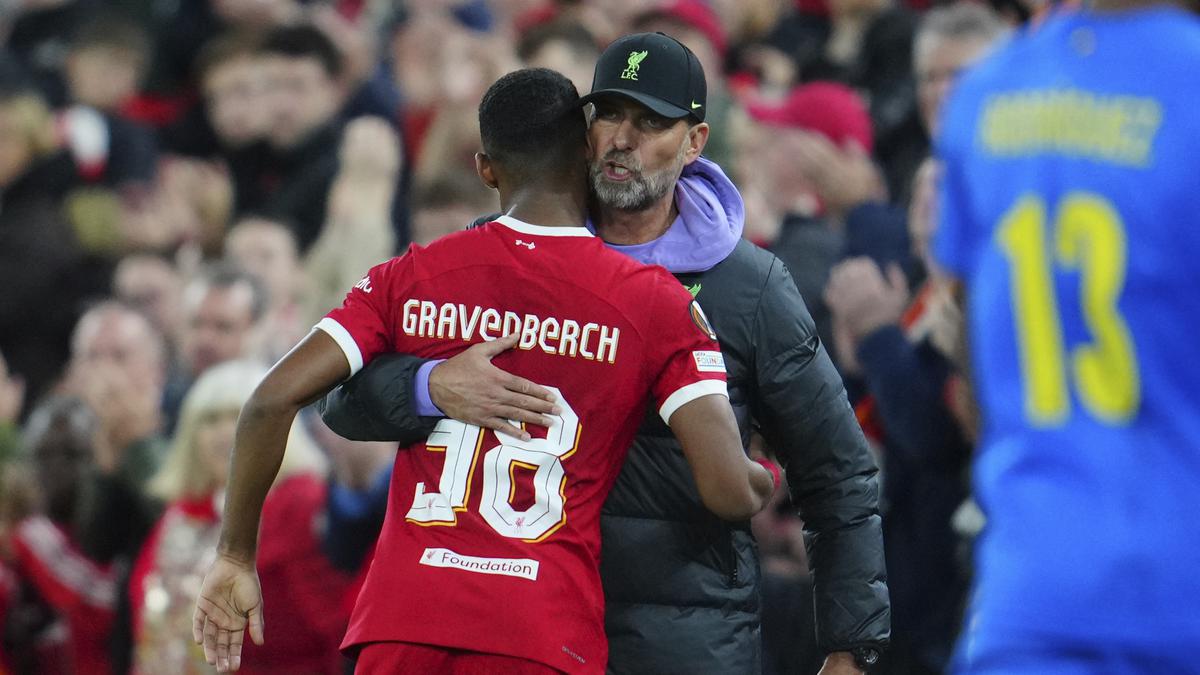 Liverpool’s Gravenberch heading in the right direction: Klopp