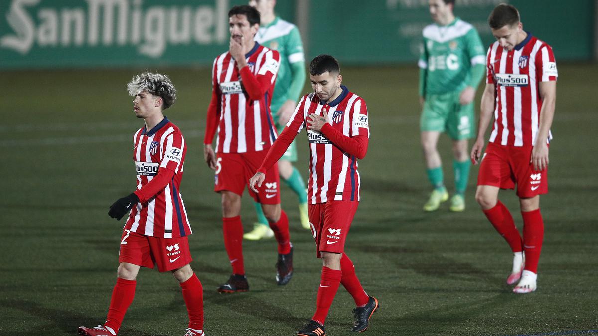 Atletico Madrid suffers shock exit in second round of Copa del Rey