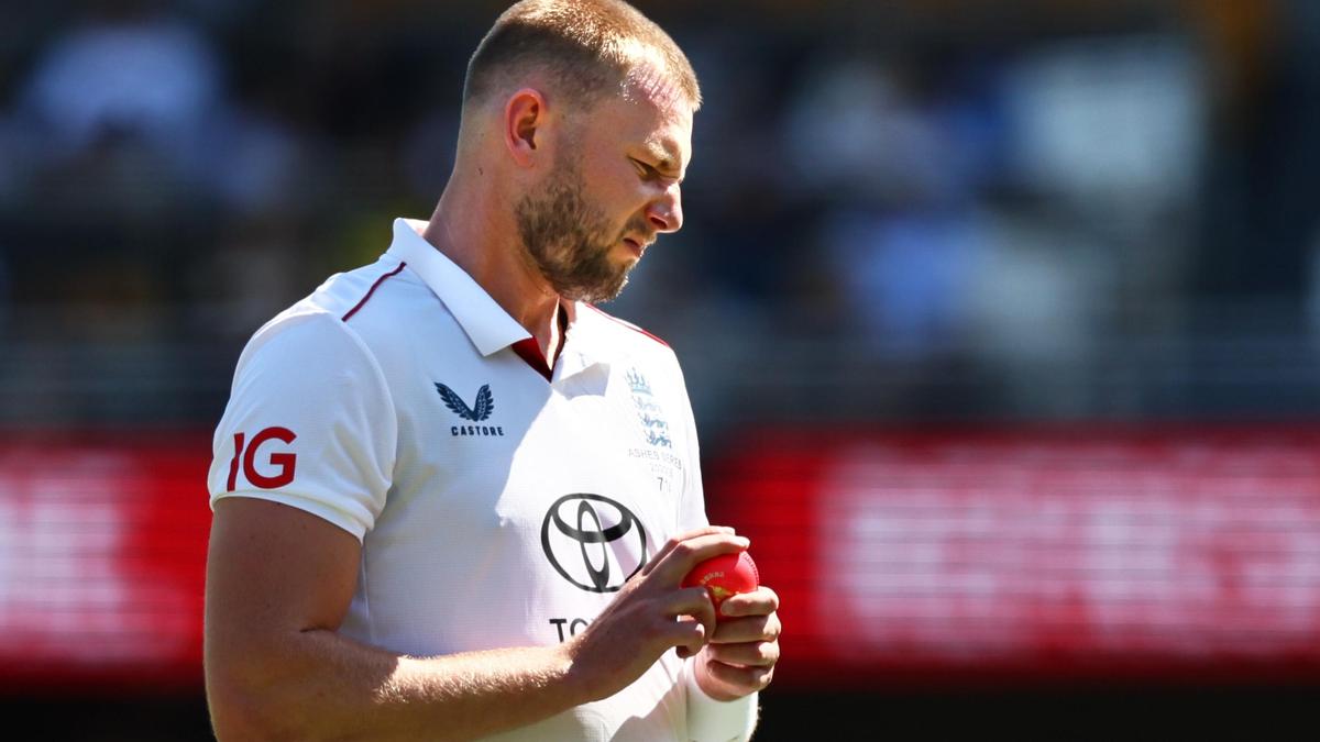 Ashes 2025-26: England pacer Gus Atkinson ruled out of fifth Test with injury